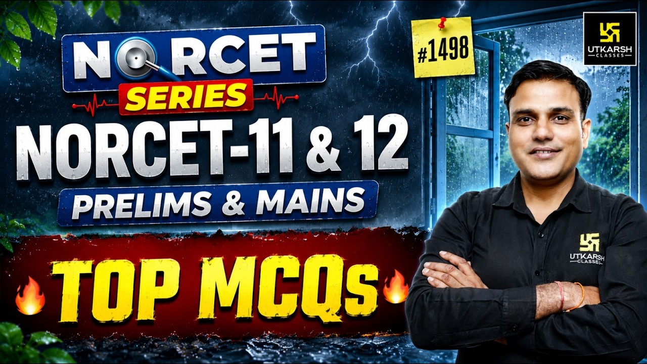 NORCET Series #1498 | MSN, PEDIA, PHARMA | NORCET PYQs | NORCET 11 + 12 & All Nursing Exams