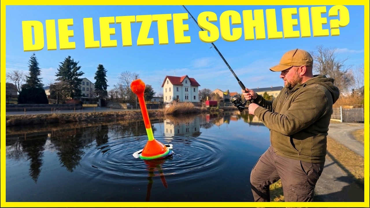 Angeln im Frühjahr am vergessenen Dorfteich🎣 Sind SCHLEIE & KARPFEN noch da, oder ist alles tot? 🎣