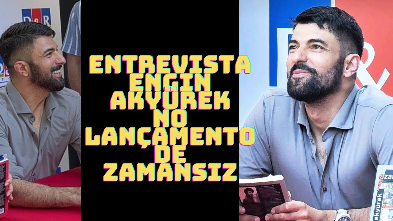 Entrevista Completa Legendada de Engin Akyürek no Lançamento de Zamansiz