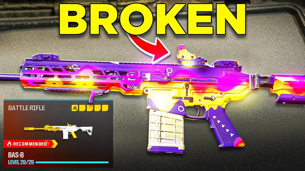 the *NEW* BAS B has NO RECOIL in MW3! 👑 (Best BAS B Class Setup) Modern Warfare 3