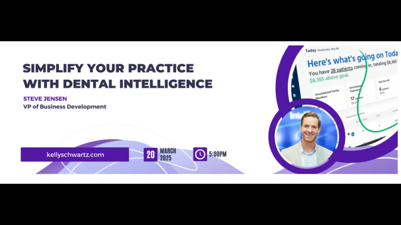 Simplify your practice with Schwartz Consulting Group and Dental Intel
