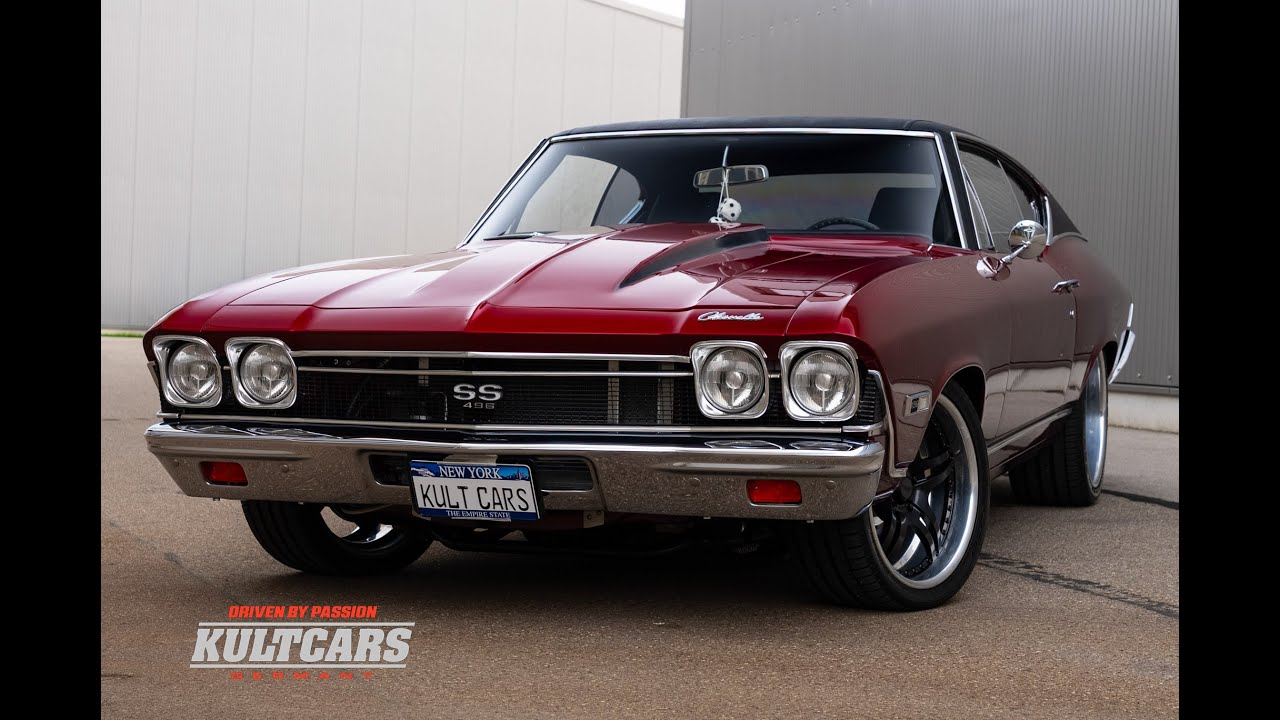 ПРОДАЕТСЯ! Chevrolet Chevelle SS 1968 года – Pro Touring 496 Cui - 8.1л V8 - KULT CARS Германия