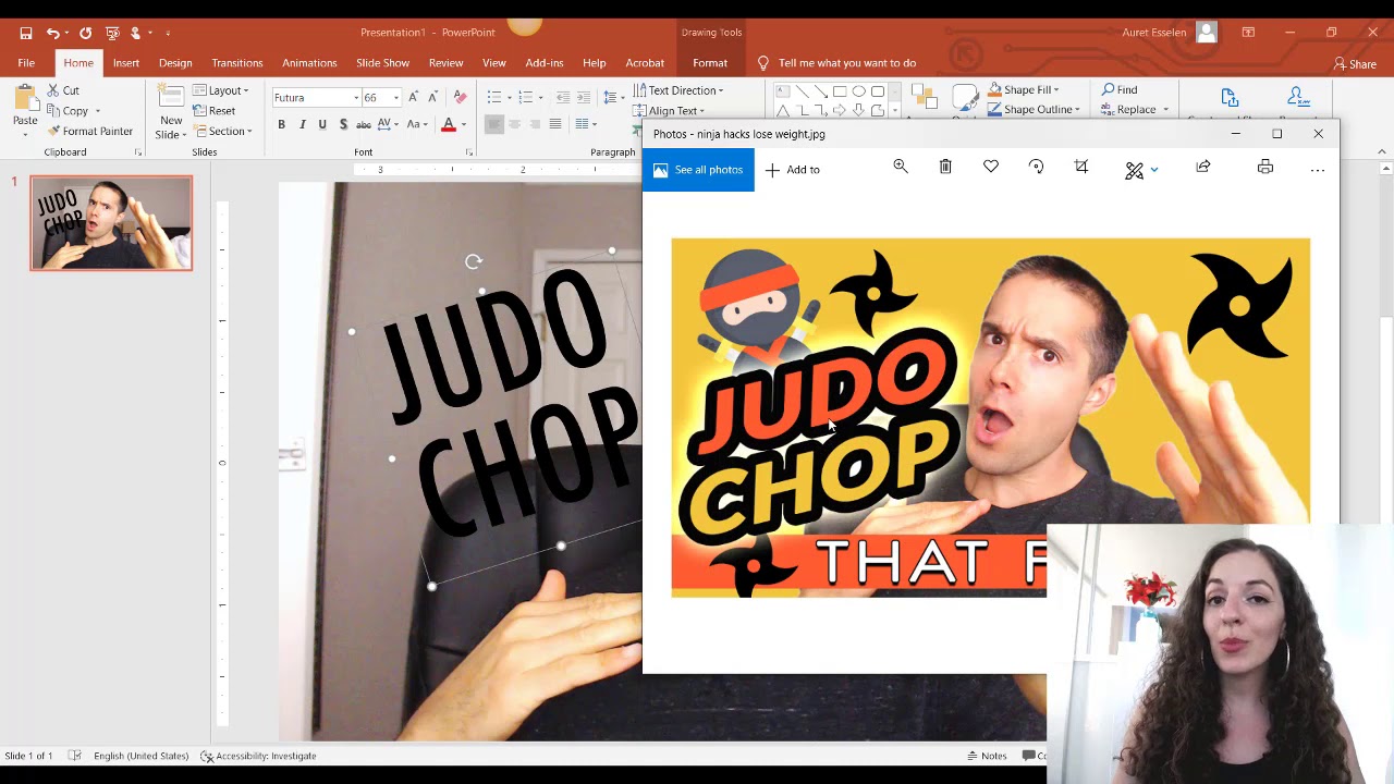Creating Thumbnails for YouTube Using PowerPoint: Step by Step Tutorial