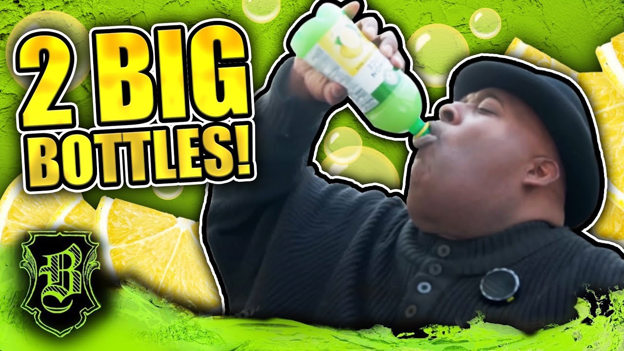 Chugging 2 Big Bottles Of Lemon Juice After Brushing Teeth!
