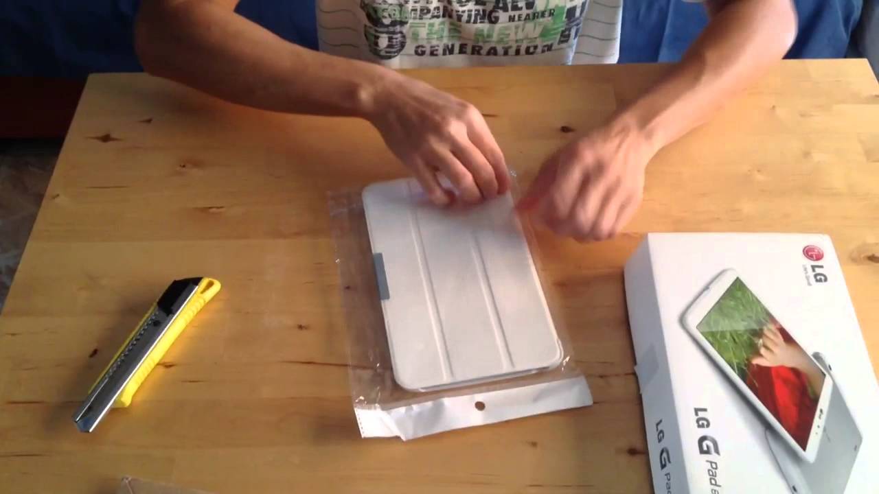 Unboxing Funda Moko Lg G Pad 8.3 Ultra Slim