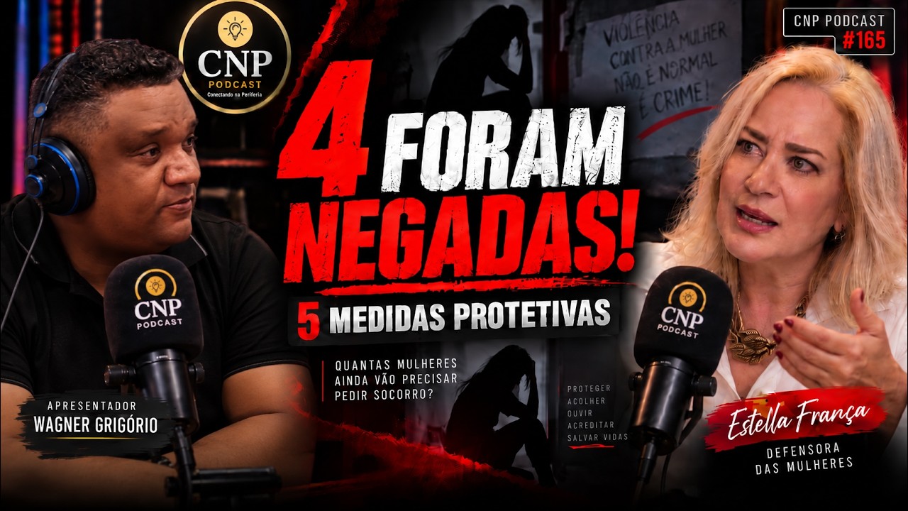 Estella França - Em APOIO as MULHERES que sofrem VI0L3NCI@ doméstica CNP POD CAST #163