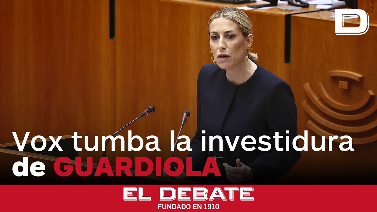 Vox tumba la investidura de Guardiola y fuerza, como máximo, dos meses más de negociaciones