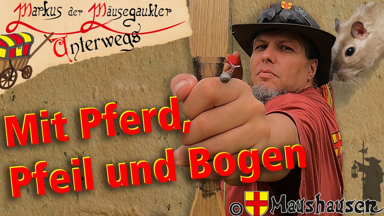 Unterwegs bei Pferd und Bogen, Berittenes #Bogenschießen – #Reiten #Pfeil #Reitsport #Mäusegaukler