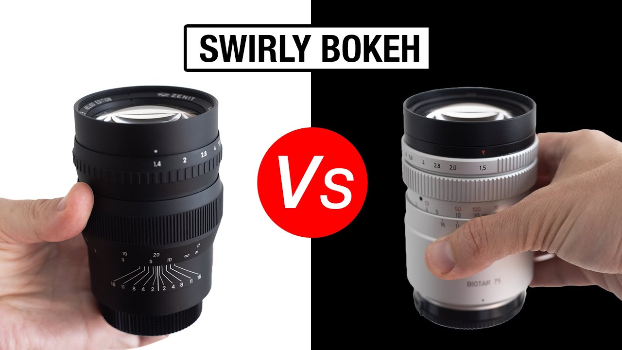 The BEST Swirly Lenses – Zenitar vs Biotar