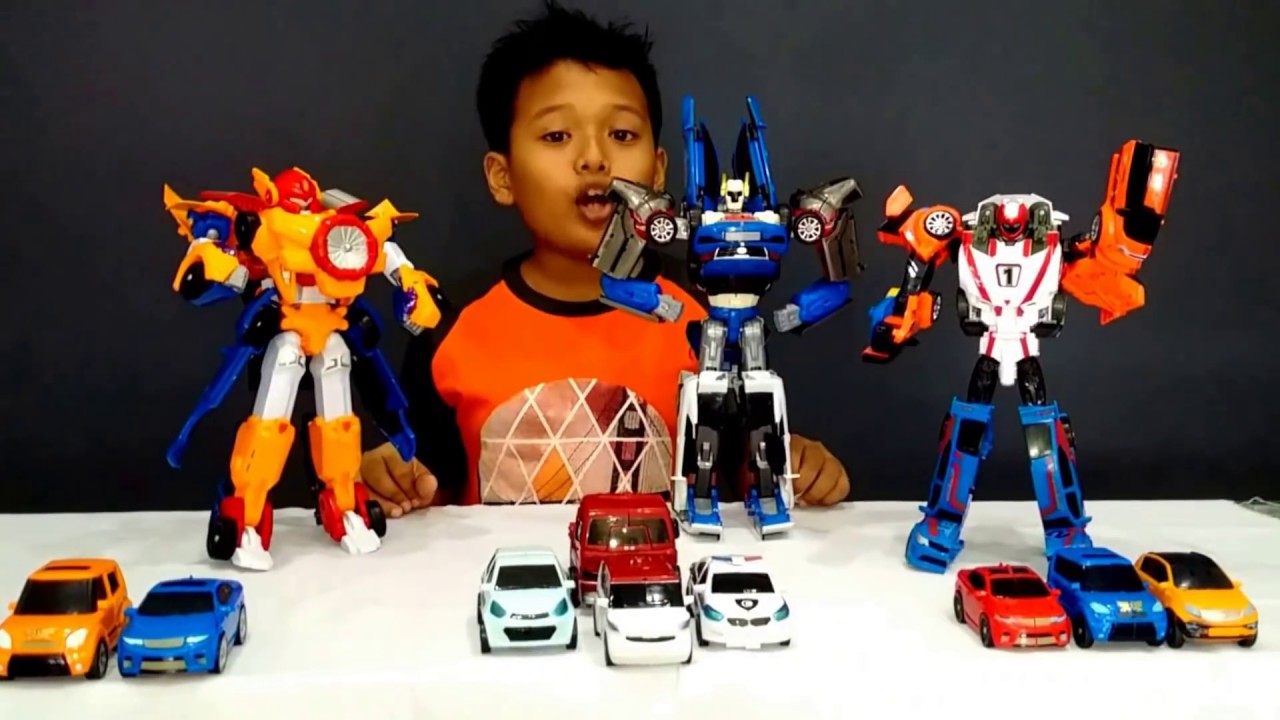 Tobot  Titan Tritan Athlon Champion Quatran Jadi 17 Mobil
