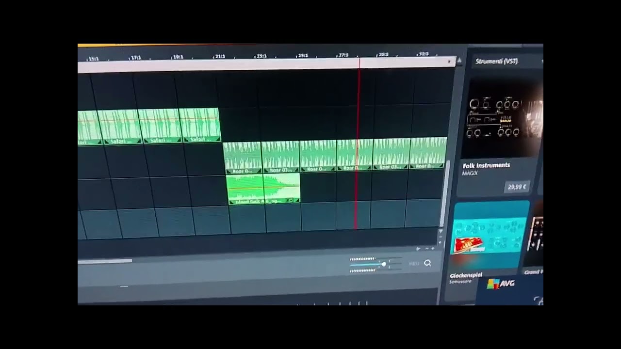 Aspide. Magix Music Maker 2026.. Create new song.