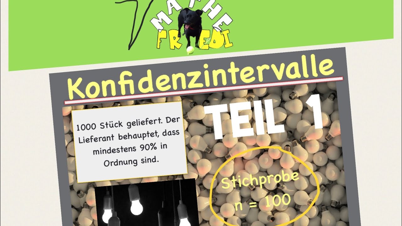 Konfidenzintervalle für p einer Binomialverteilung LK , was ist das und wie berechnet man sie ?