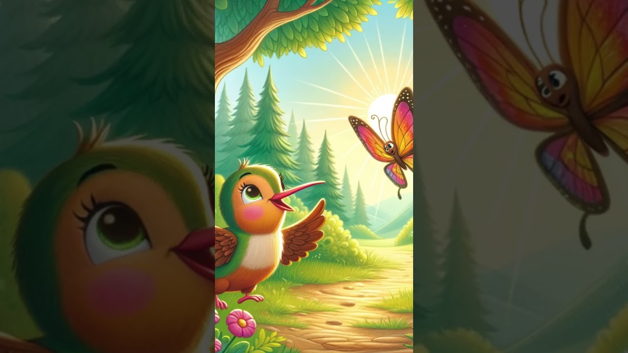 The Adventurous Hummingbird | kids story| bedtime