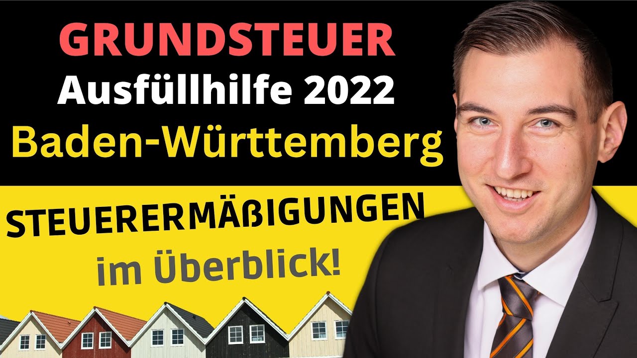 Baden-Württemberg Grundsteuererklärung 2025 Elster ausfüllen 🏠 [Grundsteuer Formular ausfüllen] [BW]