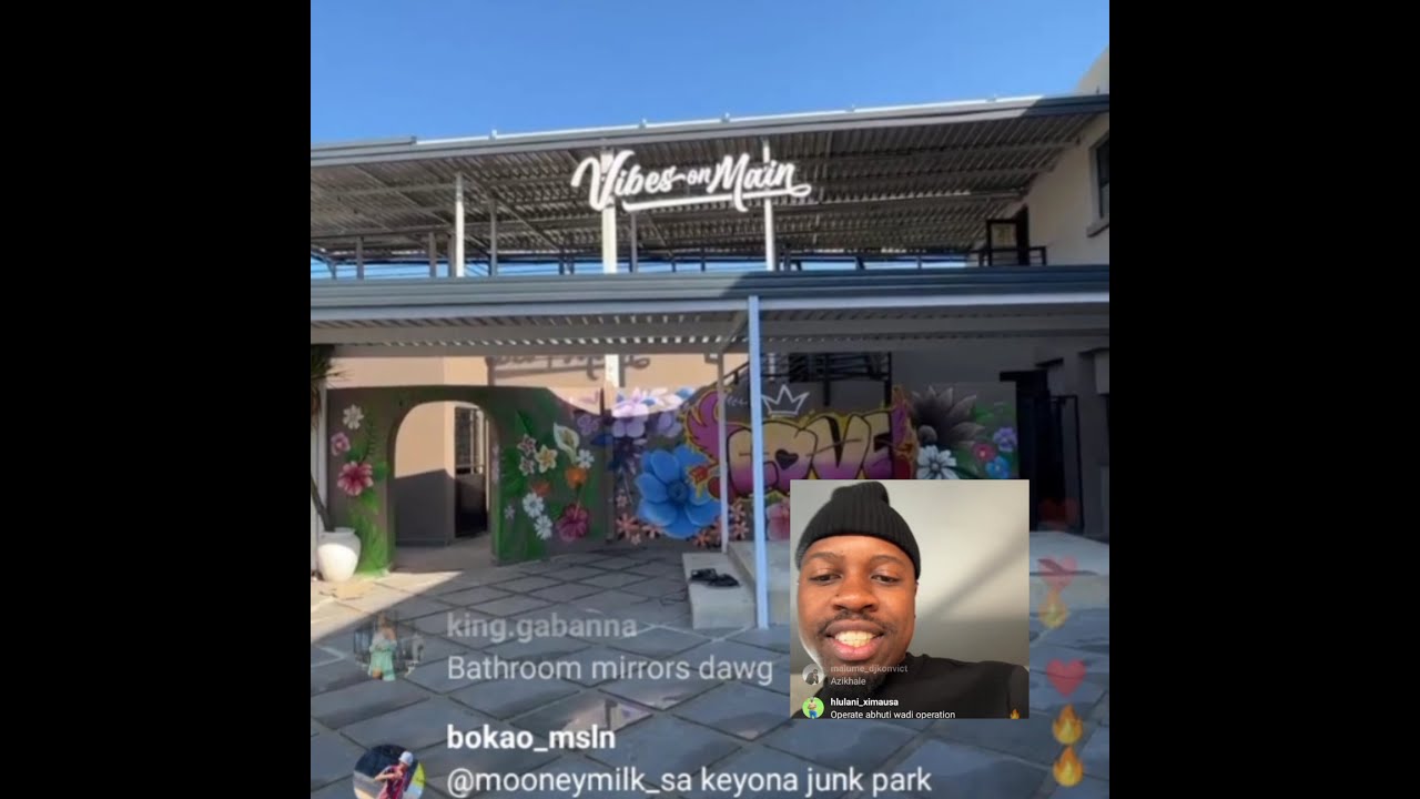 Mr JazziQ Showing Off His New Restaurant Vibes On Main