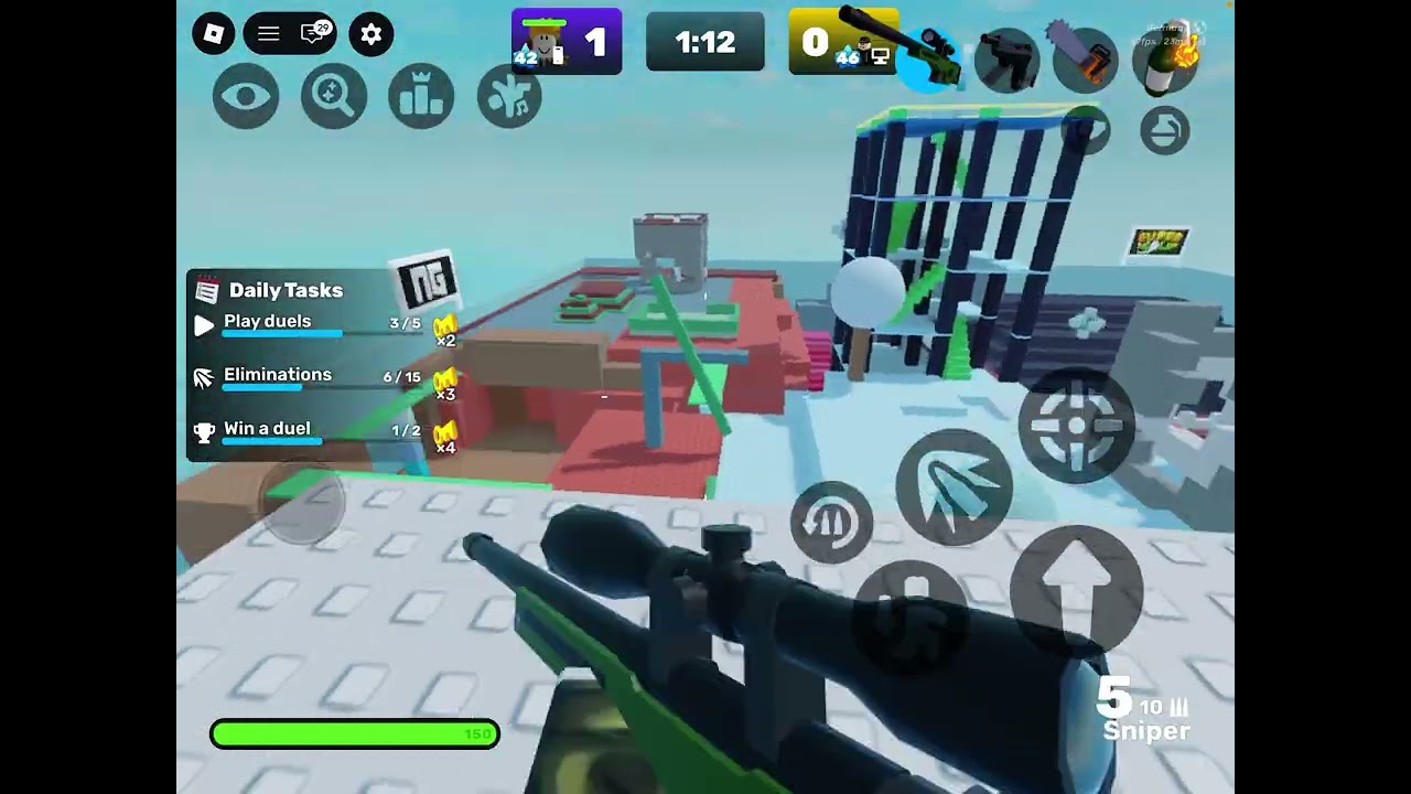 Me playing rivals but I got better 
