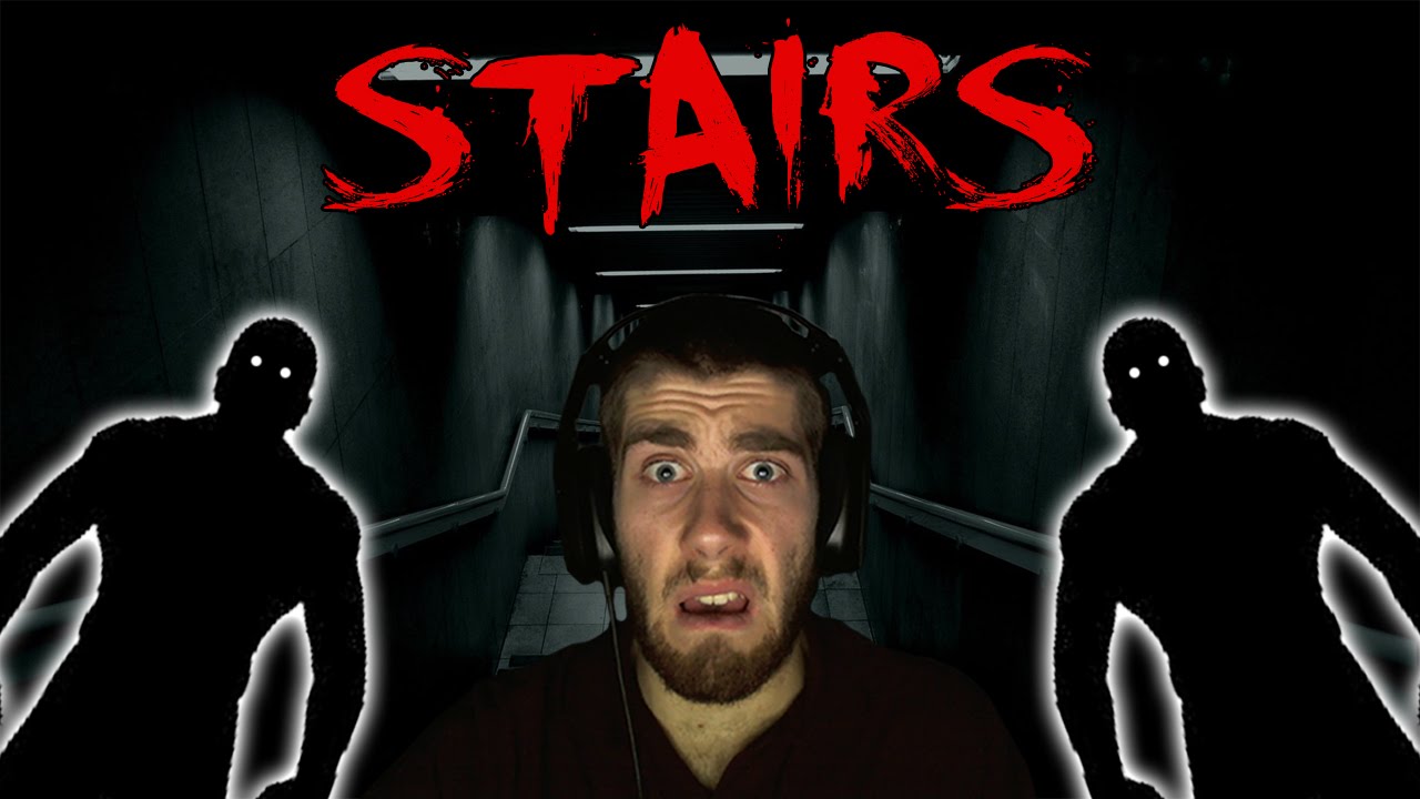 Stairs | Indie Horror | Scary Silhouette Monsters!!! w/ Facecam Reactions!