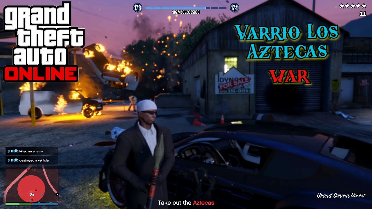 Lejos de Sandy - Varrio Los Aztecas mission | GTA Online [Mission Creator Content]