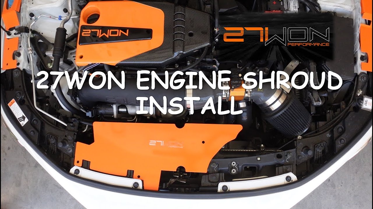 !!27WON ENGINE SHROUD COVERS!! #27won #11thgencivic