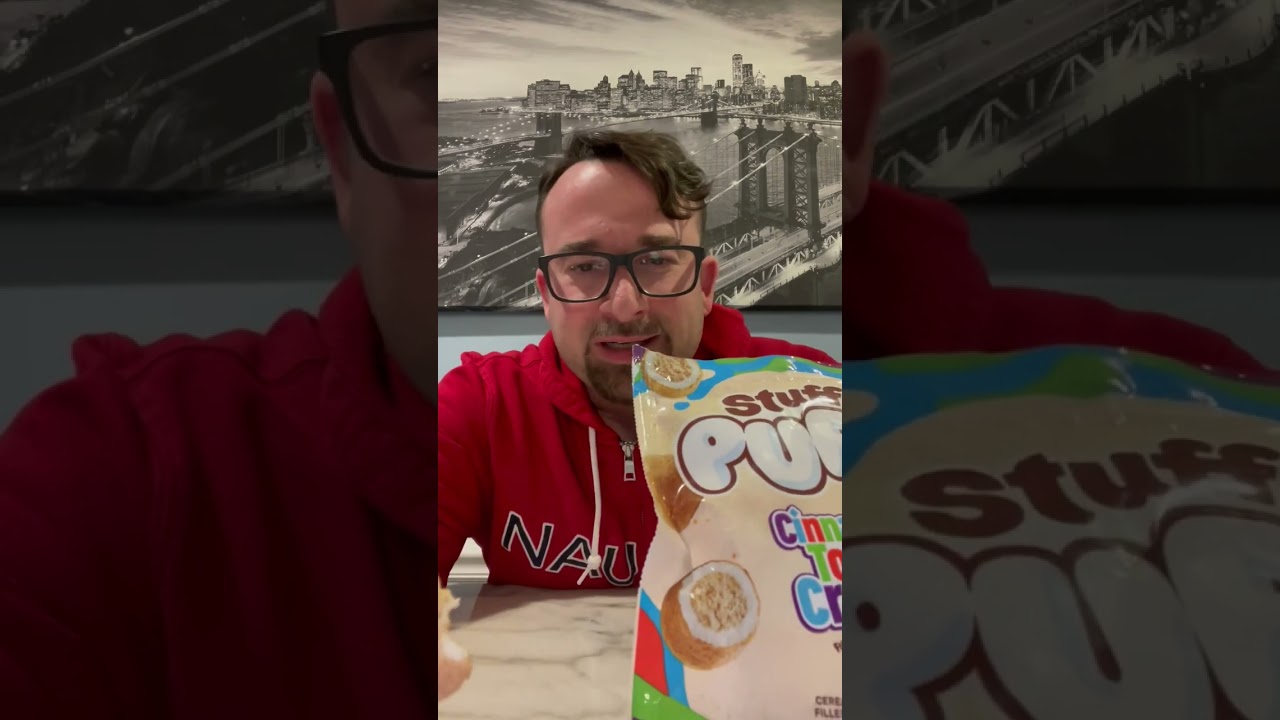 Stuffed Puffs Cinnamon Toast Crunch. Bill Johnson’s Cereal Reviews.
