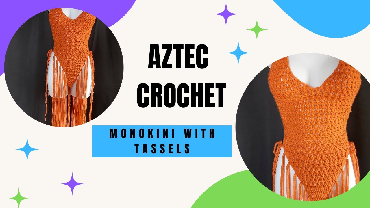 Crochet Aztec Monokini | Crafted by Bianca