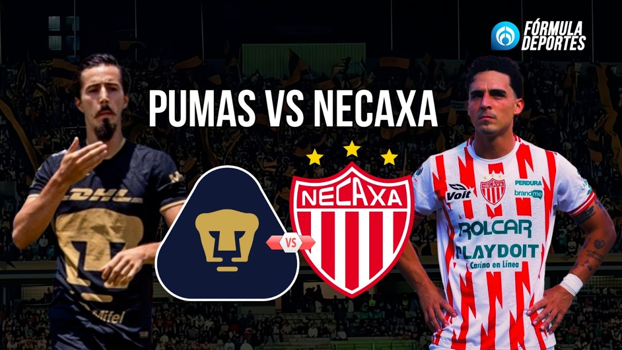 EN VIVO |  PUMAS VS NECAXA - JORNADA 5 #f&oacute;rmuladeportes #ligamx #pumas #necaxa #futbol