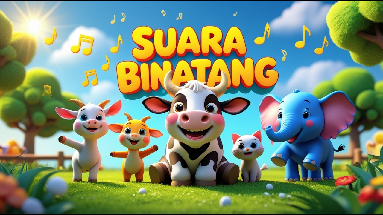 SUARA BINATANG - LAGU ANAK – LAGU BELAJAR DAN HIBURAN BALITA | Gum Gum Kids