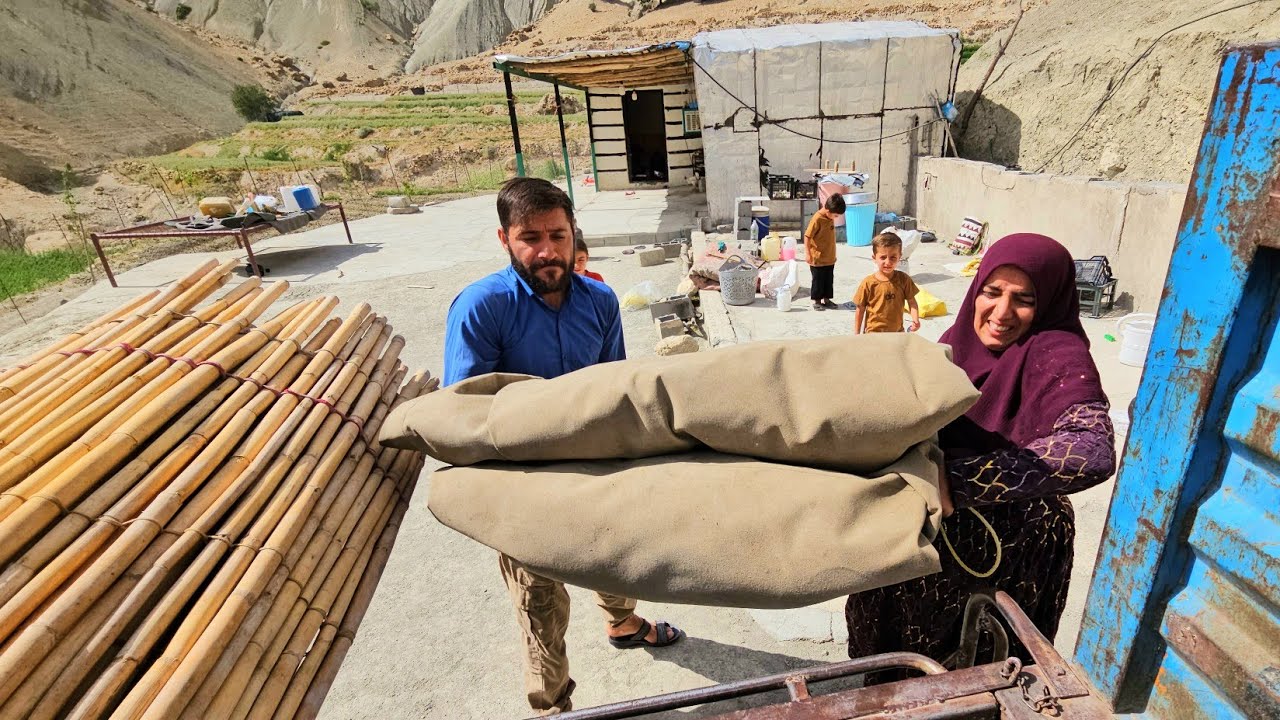 A New Beginning in the Mountains 🏔️ | Salahadin Prepares to Migrate and Build a New Cabin
