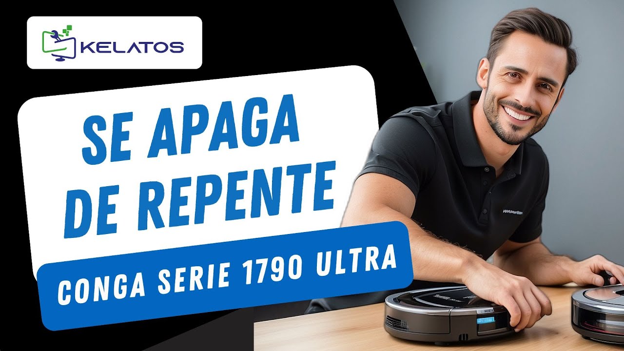 ✅ &iquest;C&oacute;mo reparar un Cecotec Conga Serie 1790 Ultra que se apaga de repente y continuamente?✅ SOLUCI&Oacute;N