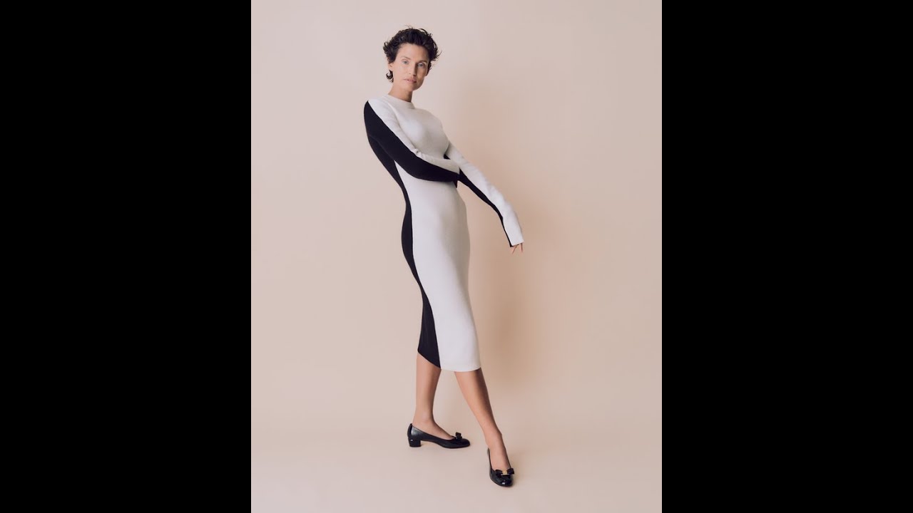 Ferragamo Fiocco Vara Stories &ndash; Bianca Balti icona di stile Ferragamo AI 2025 | La Voce dei Brand