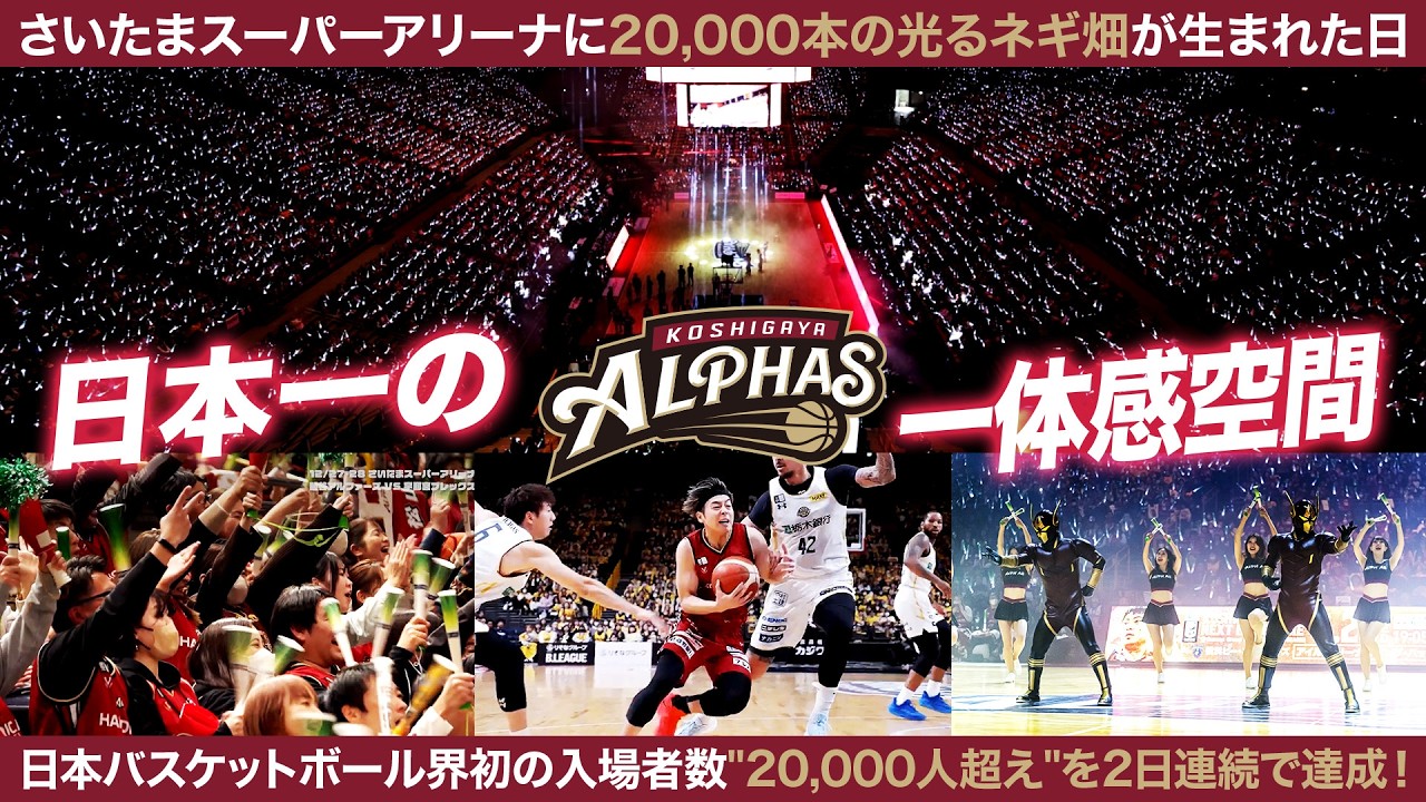 日本一の一体感空間／さいたまスーパーアリーナに20,000本の光るネギ畑が生まれた日
