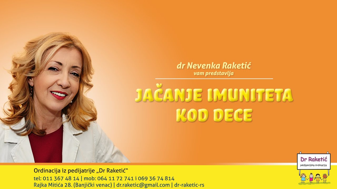 Pitajte pedijatra - Jačanje imuniteta kod dece