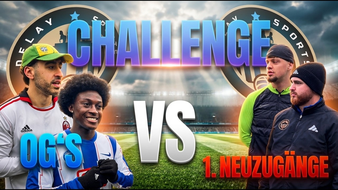 HOW AWESOME ARE THE FIRST DELAY SPORTS SIGNINGS EVER?! 2VS2 FOOTBALL CHALLENGE ⚽️