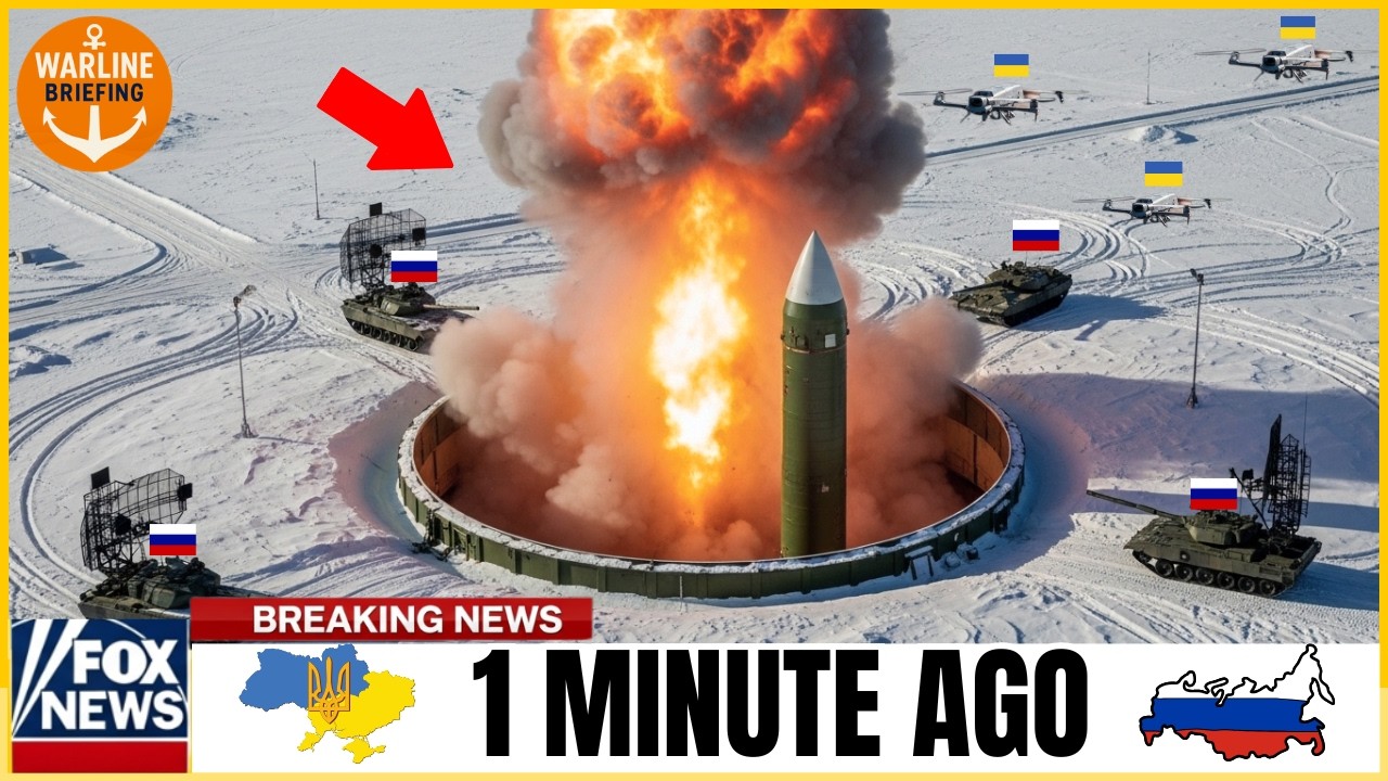 Украинский беспилотник выследил секретную российскую ядерную базу, а затем взорвал её | #ukraine