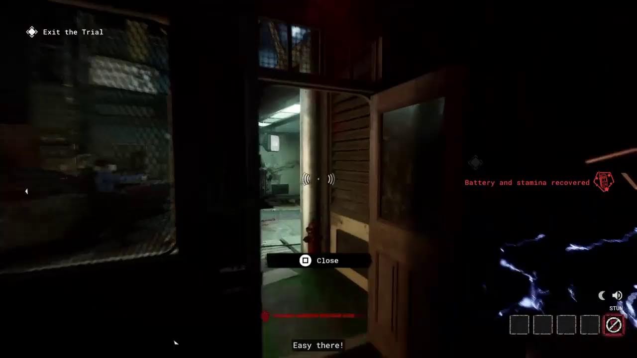 Playing Outlast with sister