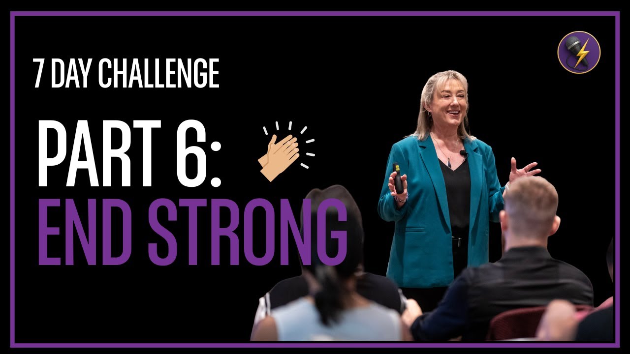 End Strong: How to Be Remembered | 7 Day Challenge