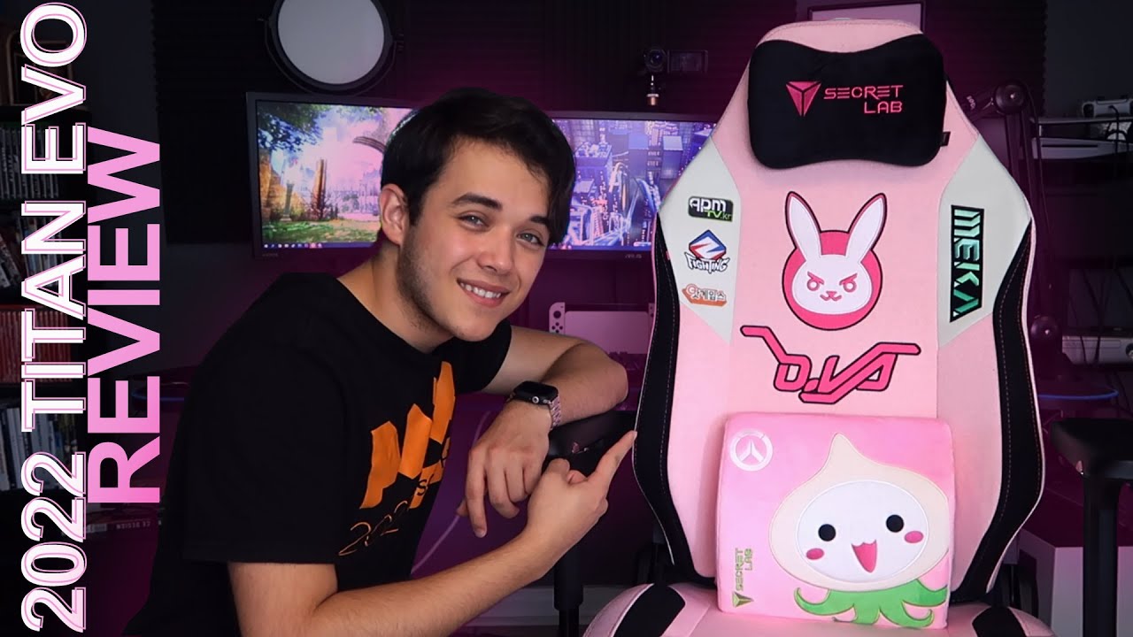 Secretlab TITAN EVO 2022 D.Va Edition | UNBOXING AND REVIEW