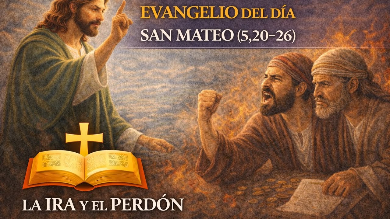 El rencor te está destruyendo| La advertencia de Jesús(Mateo 5,20-26) Homilía Padre Javier Carralón 
