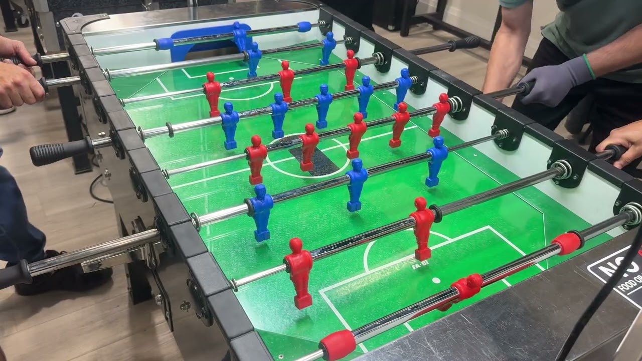 #foosball -Game 9 - Team Blue -Forward / #football 