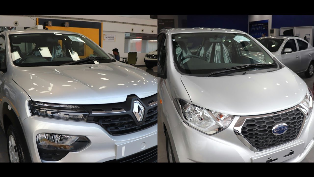 2019 Renault Kwid Facelift vs Datsun Redi Go - Comparison
