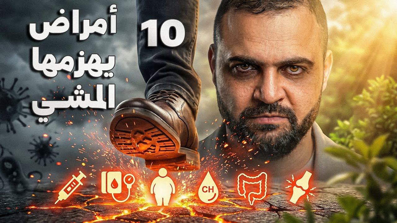 كيف تعالج 10 أمراض بالمشي | مع خالد النجار