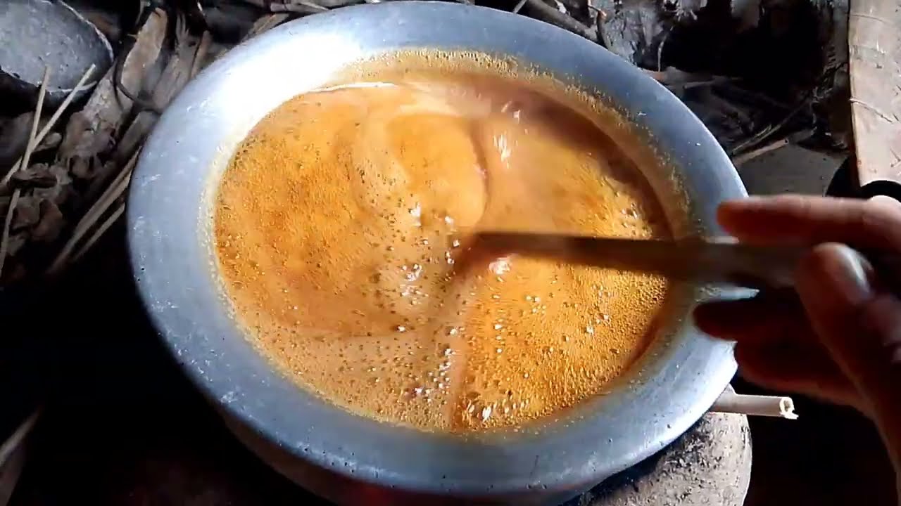 রাজশাহী অঞ্চ‌লের বিখ‌্যাত ভা‌তের চাউল গুড়ার  লাড্ডু রে‌সি‌পি।
