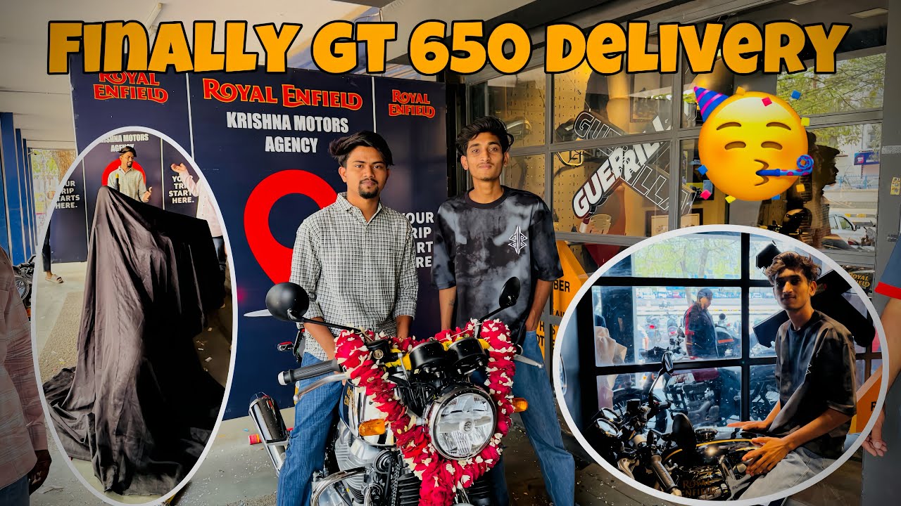 finally gt 650 delivery | Gt 560 in india | gt 650 in indore #gt650 #gt650twin #continentalgt650