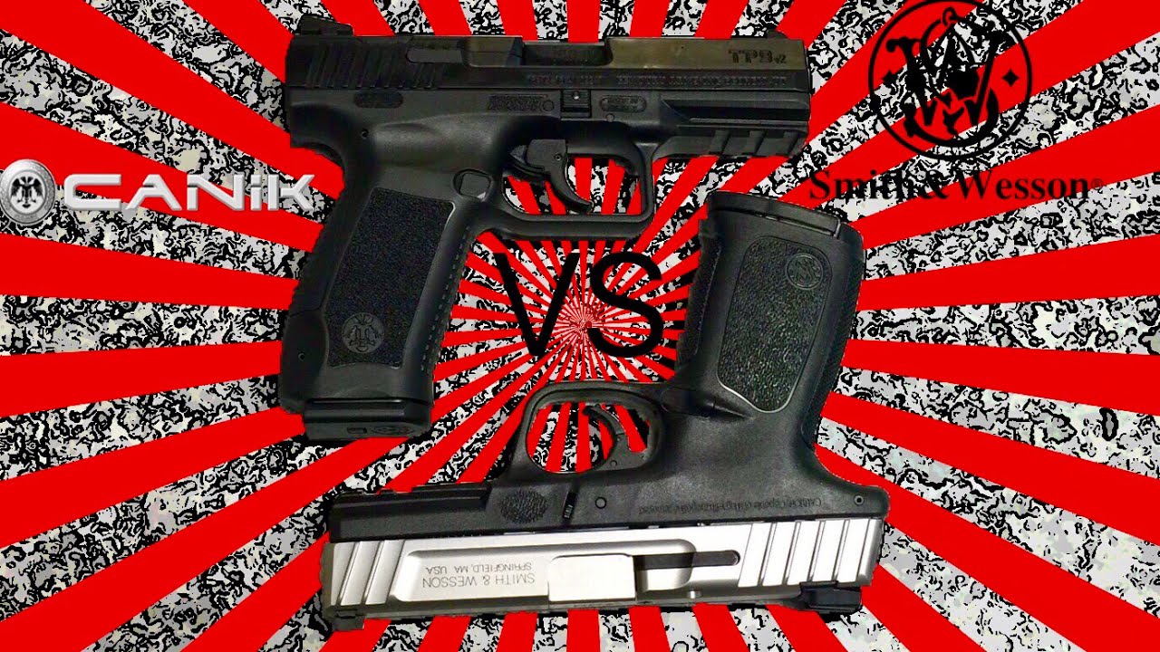 Сравнение Canik TP9V2 и Smith & Wesson SD9 VE🤷&zwj;♂️