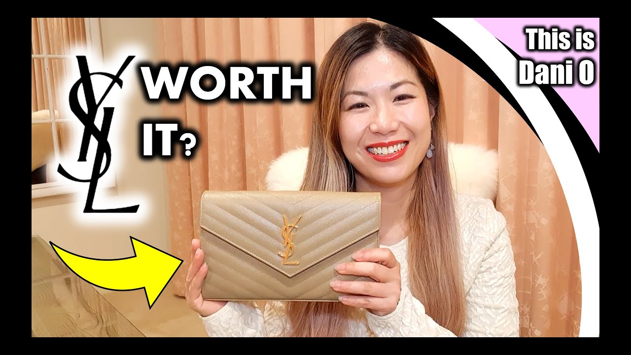 YSL Wallet on chain (WOC) | Saint Laurent Chain Wallet review | What fits, mods shots, price