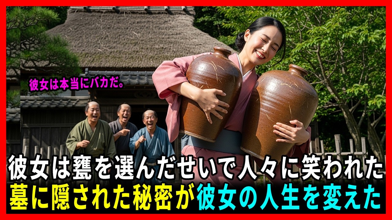 父の遺言に隠された真実…末娘が受け継いだ“価値ゼロの甕”が奇跡を起こす瞬間 #動エピソード#老後の物語 #家族の物語 
