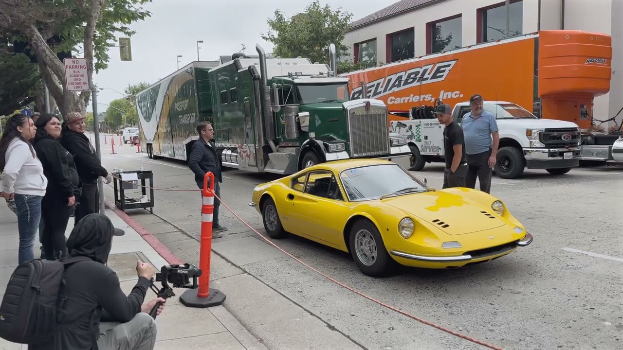 Cars & Coffee - Off Loading for the Monterey RM Sothebys Auction 2025-4