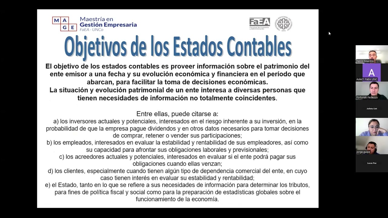 Curso introductorio, clase gestión financiera