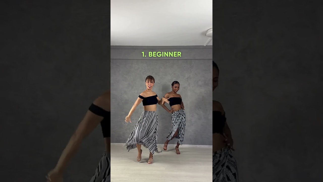 1 Variation, 3 Levels - Salsa Ladies Styling 💃 #shorts #fyp #foryou
