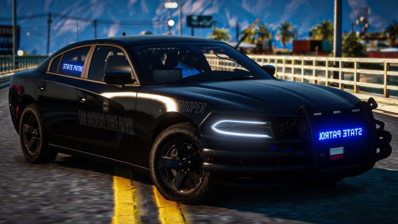 I Patrolled As State Patrol in a Deadly City in GTA 5 RP